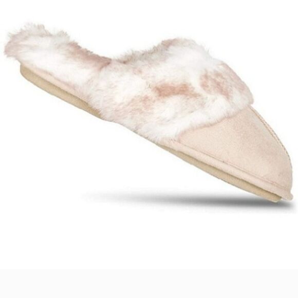 Jessica Simpson- FAUX FUR HOUSE SLIPPERS WOMEN SIZE Small - Picture 16 of 16